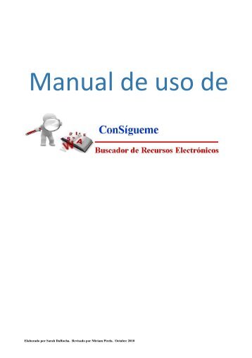 Manual de uso de - Servicios IESA