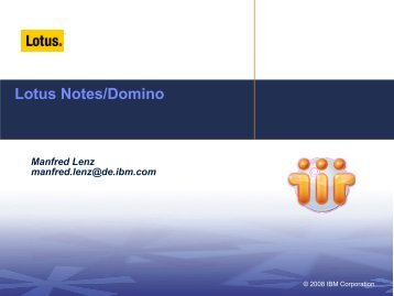 Lotus Notes/Domino