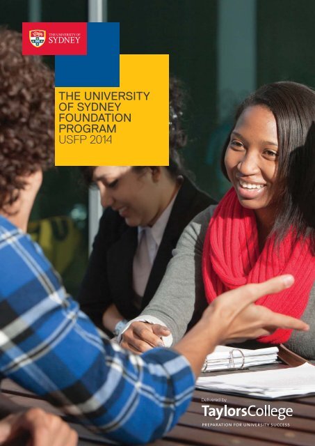 THE UNIVERSITY OF SYDNEY FOUNDATION PROGRAM USFP 2014