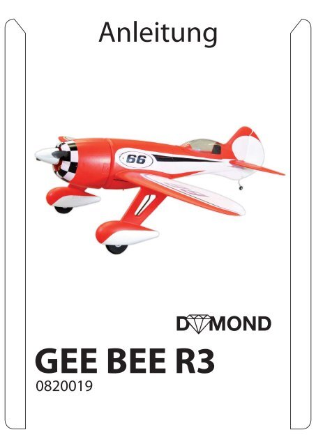 GEE BEE R3 - Staufenbiel