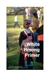 White Hmong Primer