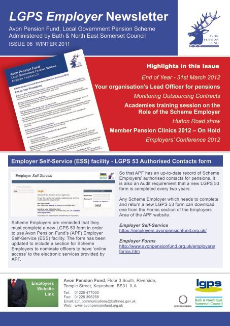 LGPS Employer Newsletter