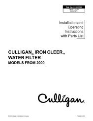 Fleck 2900 Water Conditioning Control