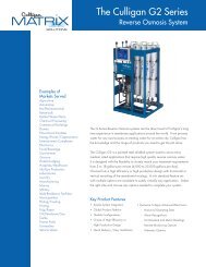 The Culligan G2 Series