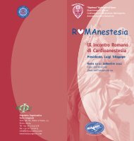 Layout Romanestesia - Fedra Congressi