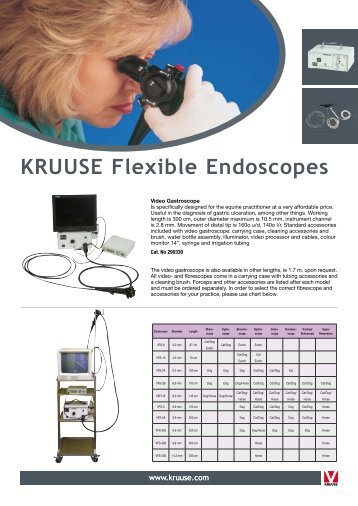 KRUUSE Flexible Endoscopes