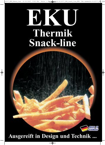 Thermik Snack-line - EKU-Metallbau