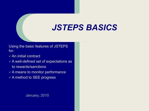 JSTEPS BASICS