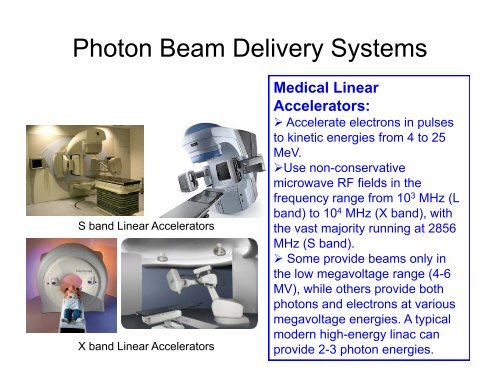 Dosimetric Characteristics of Clinical Photon Beams