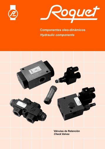 Componentes oleo-dinámicos Hydraulic components