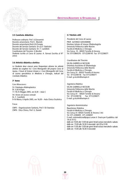 Guida alla FacoltÃ  2004-2005 (Lauree triennali) (2531 KB).pdf