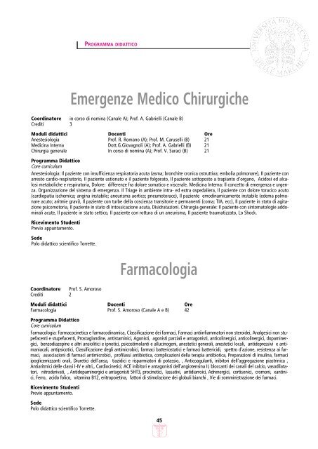 Guida alla FacoltÃ  2004-2005 (Lauree triennali) (2531 KB).pdf