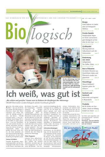 Warum Bio? - Gast.at