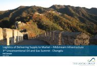 Logistics of Delivering Supply to Market ... - The Lantau Group