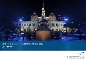 Is there a market for Vietnam offshore gas? - The Lantau Group