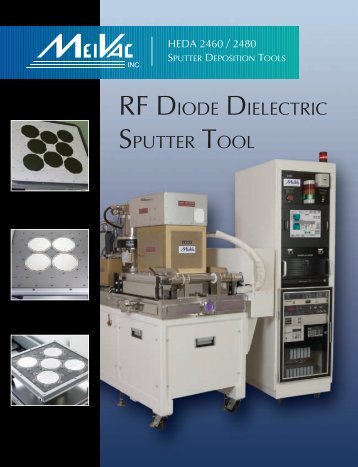 RF DIODE DIELECTRIC SPUTTER TOOL