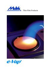 Thin Film Products