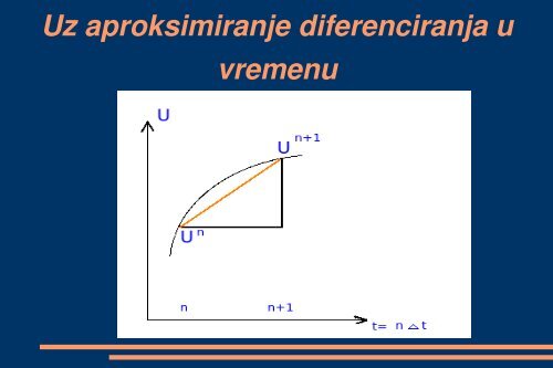 NumeriÄke metode reÅ¡avanja jednaÄina kretanja