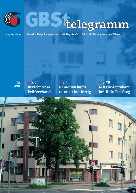 Holz Possling - Gemeinnützige Baugenossenschaft Steglitz eG