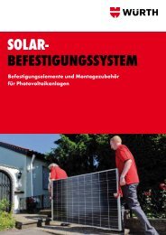 Solar- Befestigungssystem