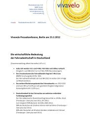 Die wirtschaftliche Bedeutung der Fahrradwirtschaft in Deutschland ...