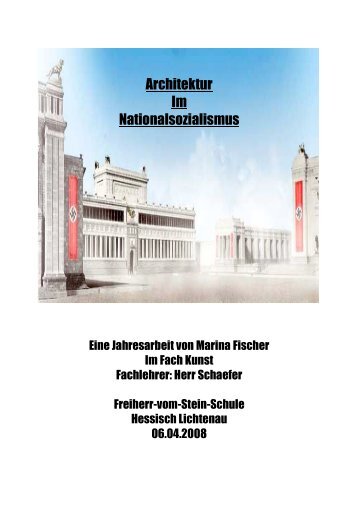 Architektur im Nationalsozialismus - Freiherr-vom-Stein-Schule