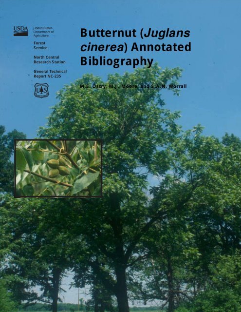 (Juglans cinerea) Annotated Bibliography - Northern Research ...