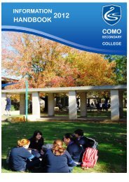 HANDBOOK - Como.wa.edu.au