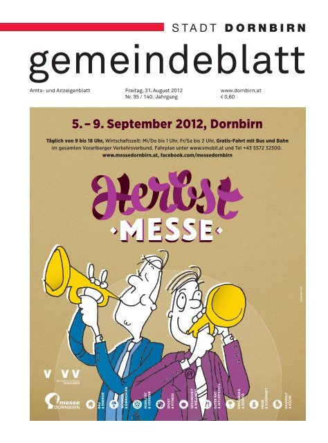 Dornbirner Gemeindeblatt Kw 35 Vom 31 08 2012