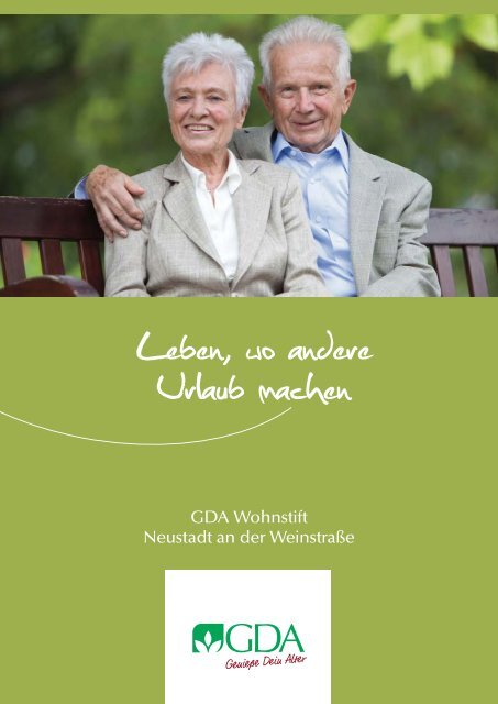 Exquisite Menüs oder echte Haus- mannskost - GDA Gemeinschaft ...