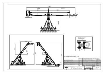 GF-16 Camera Crane System Specifications - Grip Factory Munich ...