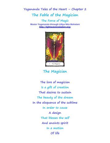 The Fable of the Magician The Magician