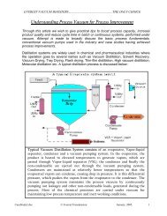 Understanding Process Vacuum for Process Improvement