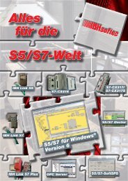 IBH Link S7 IBH Link S5 S7-CX317 - ESA Elektro Automation GmbH