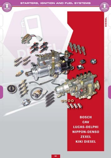 bosch cav lucas-delphi nippon-denso zexel kiki diesel - Lehner ...