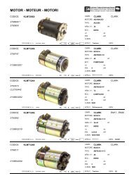 MOTOR - MOTEUR - MOTORI