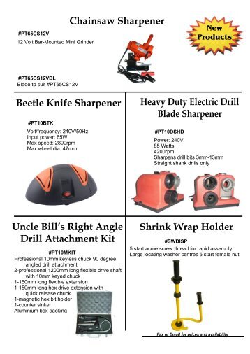 Chain saw accessories