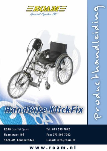 Handbike KLICKFIX