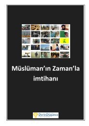 Müslüman’ın Zaman’la imtihanı