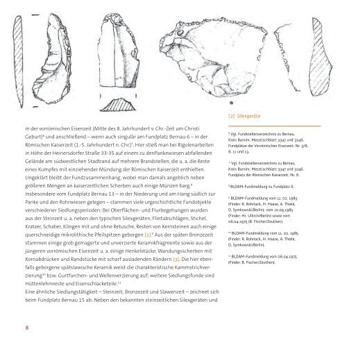 Archäologie in Bernau bei Berlin - ABD-Dressler