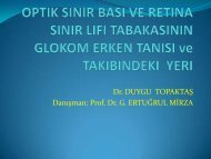 Dr DUYGU TOPAKTAŞ Danışman Prof Dr G ERTUĞRUL MİRZA