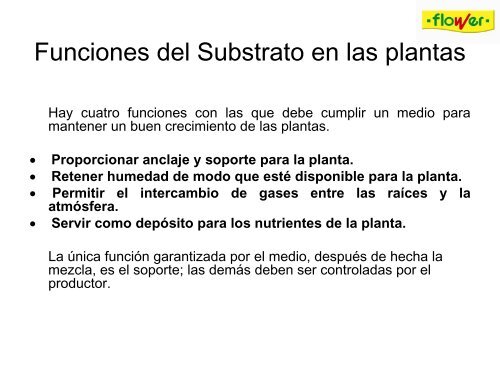 LOS SUBSTRATOS