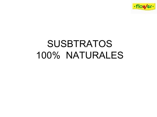 LOS SUBSTRATOS