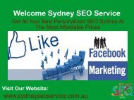 Facebook Marketing Sydney | Facebook Marketing Services