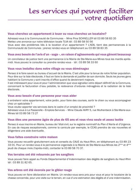 BULLETIN MUNICIPAL décembre 2009