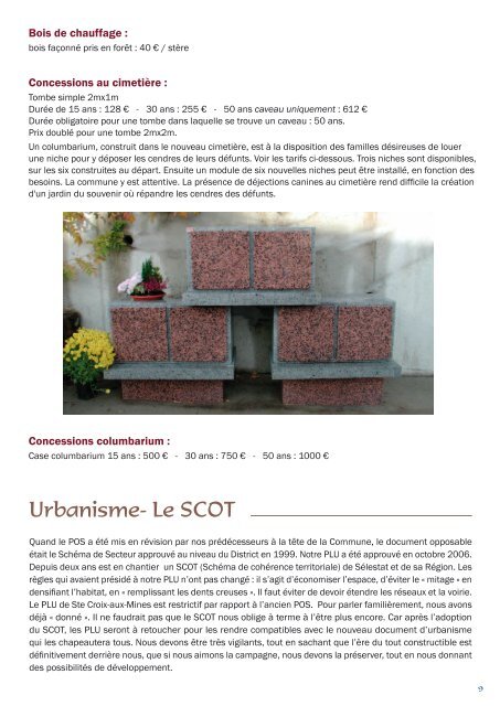 BULLETIN MUNICIPAL décembre 2009