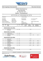 WSC Erzgebirge Oberwiesenthal Skiverband Sachsen Biathlon ...