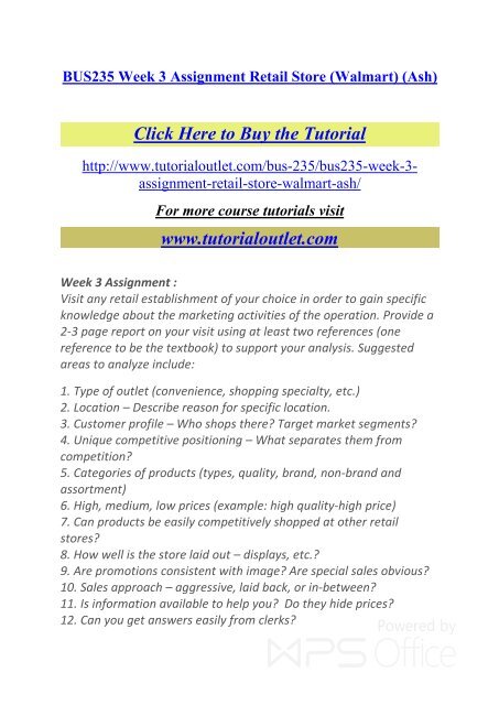 BUS235 Week 3 Assignment Retail Store.pdf