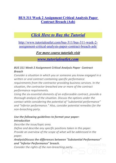 buy a critical analysis paper