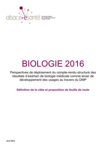 BIOLOGIE 2016